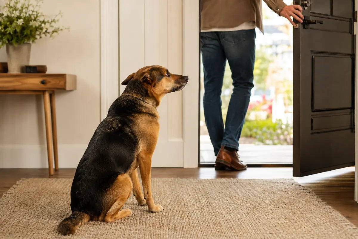 Why Does My Dog Panic When I Leave the House?