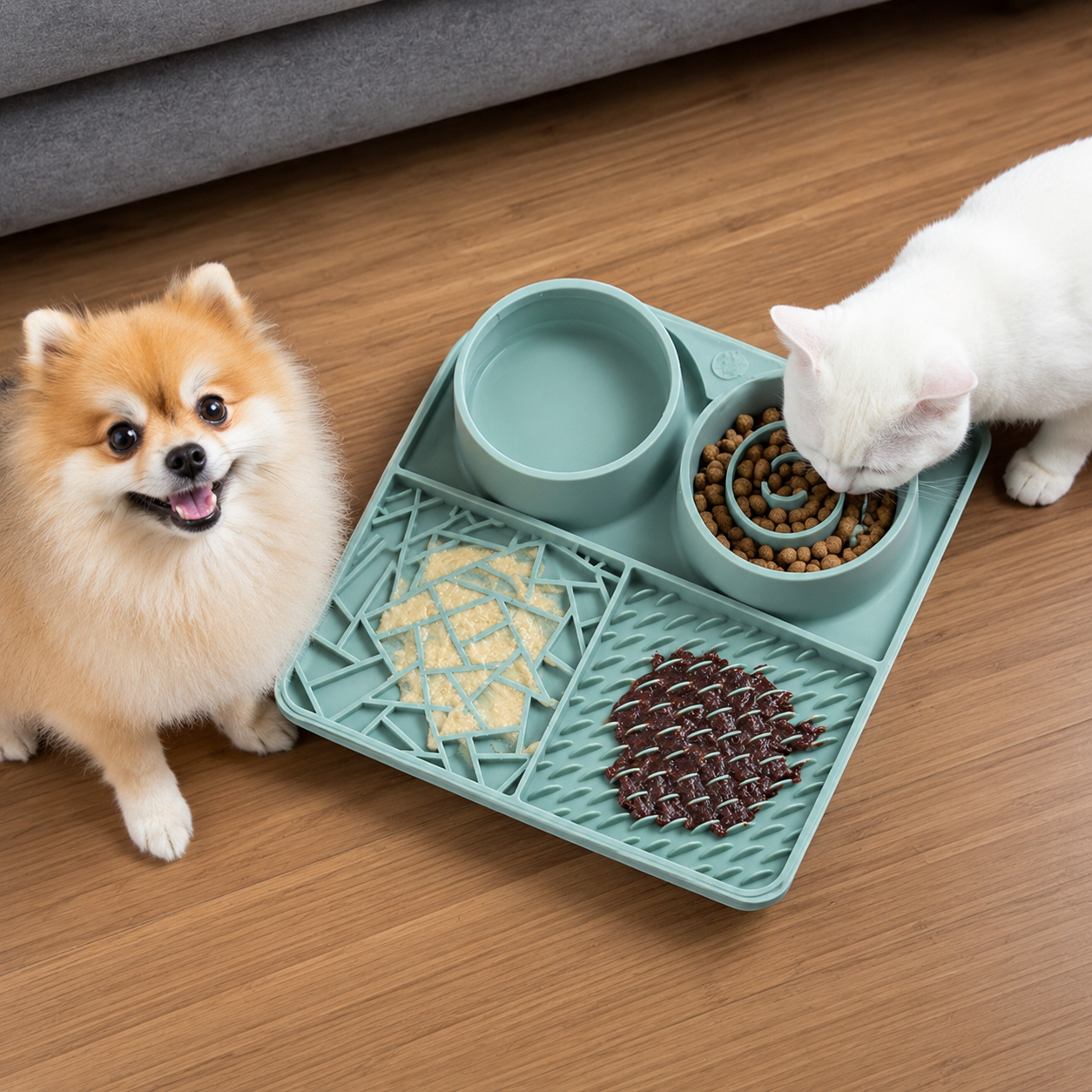 Premium Anti-Anxiety Pet Lick Mat with Strong Suction Cups